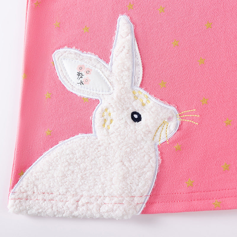 Autumn and Spring Arrival Stars and Animals Cartoon Pattern Long Sleeves Dress for Stylish Girls, MyKids-USA®, Baby & Toddler Dresses, MyKids-USA -  -  -  -  -  -  - 