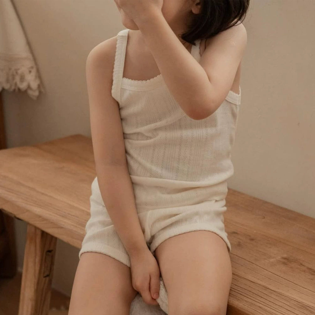 Summer Hot Selling Baby Kids Unisex Sleeveless Solid Color Vest and Plain Bloomers Clothing Set, MyKids-USA®, Baby & Toddler Outfits, MyKids-USA - Size/Age - 66 (3-6M) - Color - Apricot -  -  - TR2506052322-A