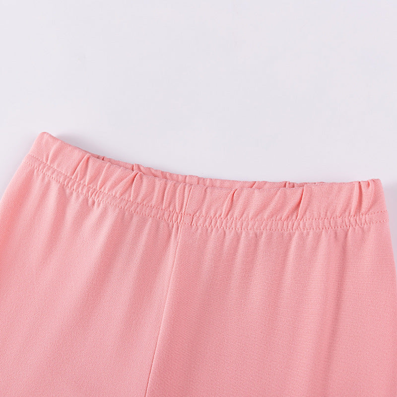 Spring and Autumn Girls Butterfly-bows Pattern Long Sleeves Top and Plain Pants Clothing Set, MyKids-USA®, Baby & Toddler Outfits, MyKids-USA -  -  -  -  -  -  - 