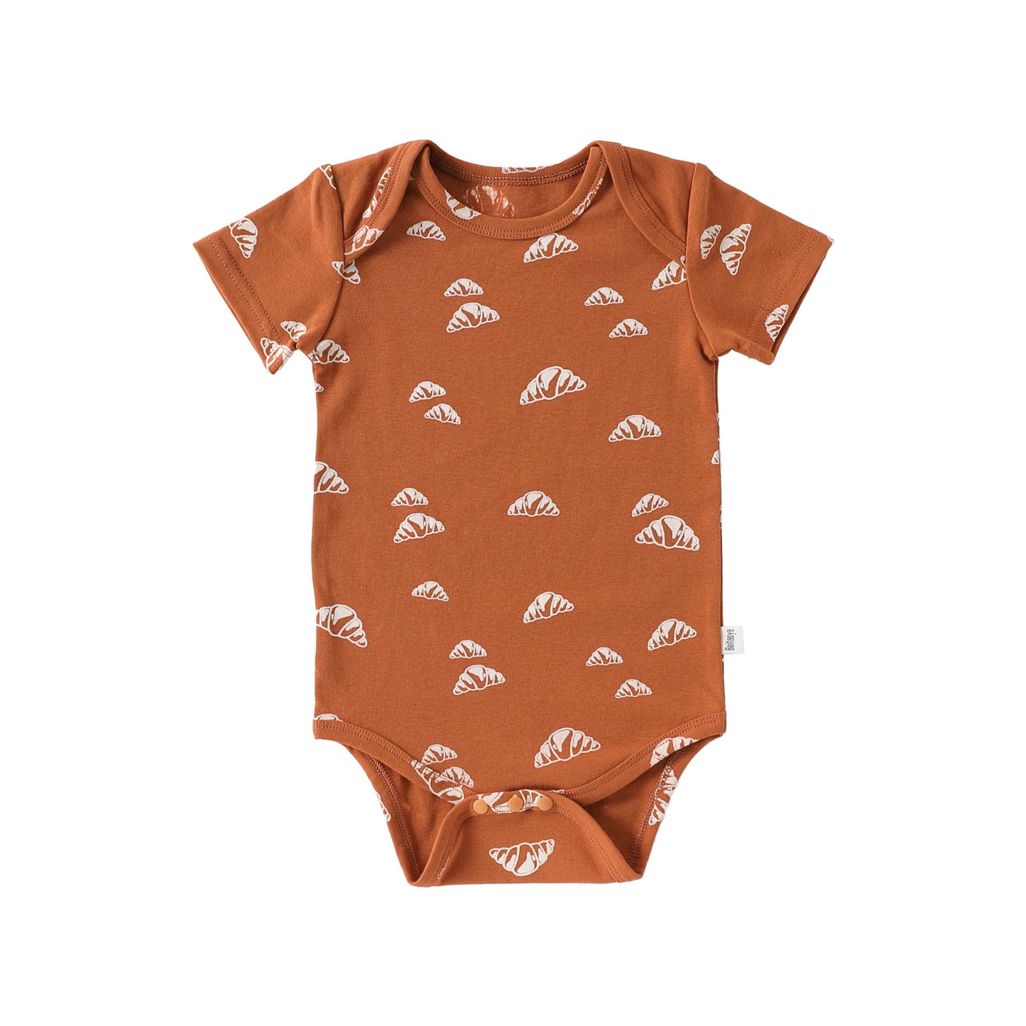 Summer Arrival Baby Cute Cartoon Bread Pattern Short Sleeves Onesies, MyKids-USA®, Baby One-Pieces, MyKids-USA - Size/Age - 66 (3-6M) - Color - Red -  -  - TR2504252134-B