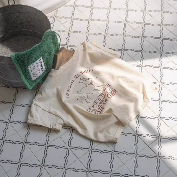 Summer Hot Selling Baby Kids Unisex Short Sleeves Cartoon Puppy Pattern T-shirt, MyKids-USA®, Baby & Toddler Tops, MyKids-USA -  -  -  -  -  -  - 