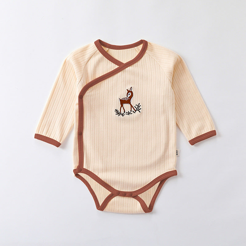Embroidered Design Onesies With Leggings Sets