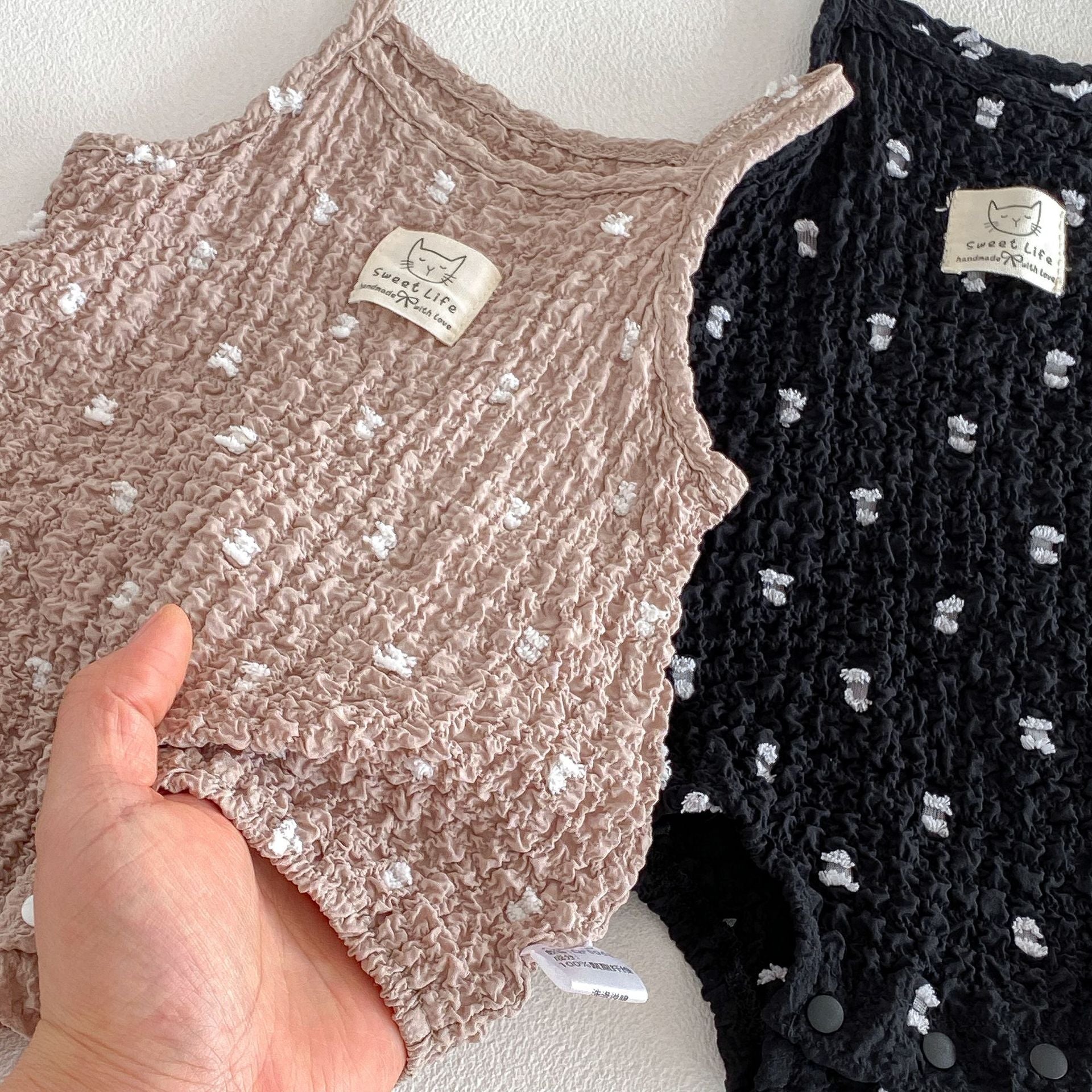 Summer Arrival Baby Girls Sleeveless Ruffle Design Strap Bodysuit, MyKids-USA®, Bodysuits, MyKids-USA -  -  -  -  -  -  - .