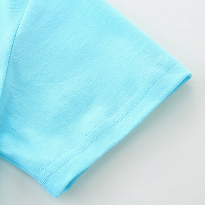 Summer Boys’ Dinosaurs Animals Cartoon Pattern T-shirt in European and American Style, MyKids-USA®, Baby & Toddler Tops, MyKids-USA -  -  -  -  -  -  - 