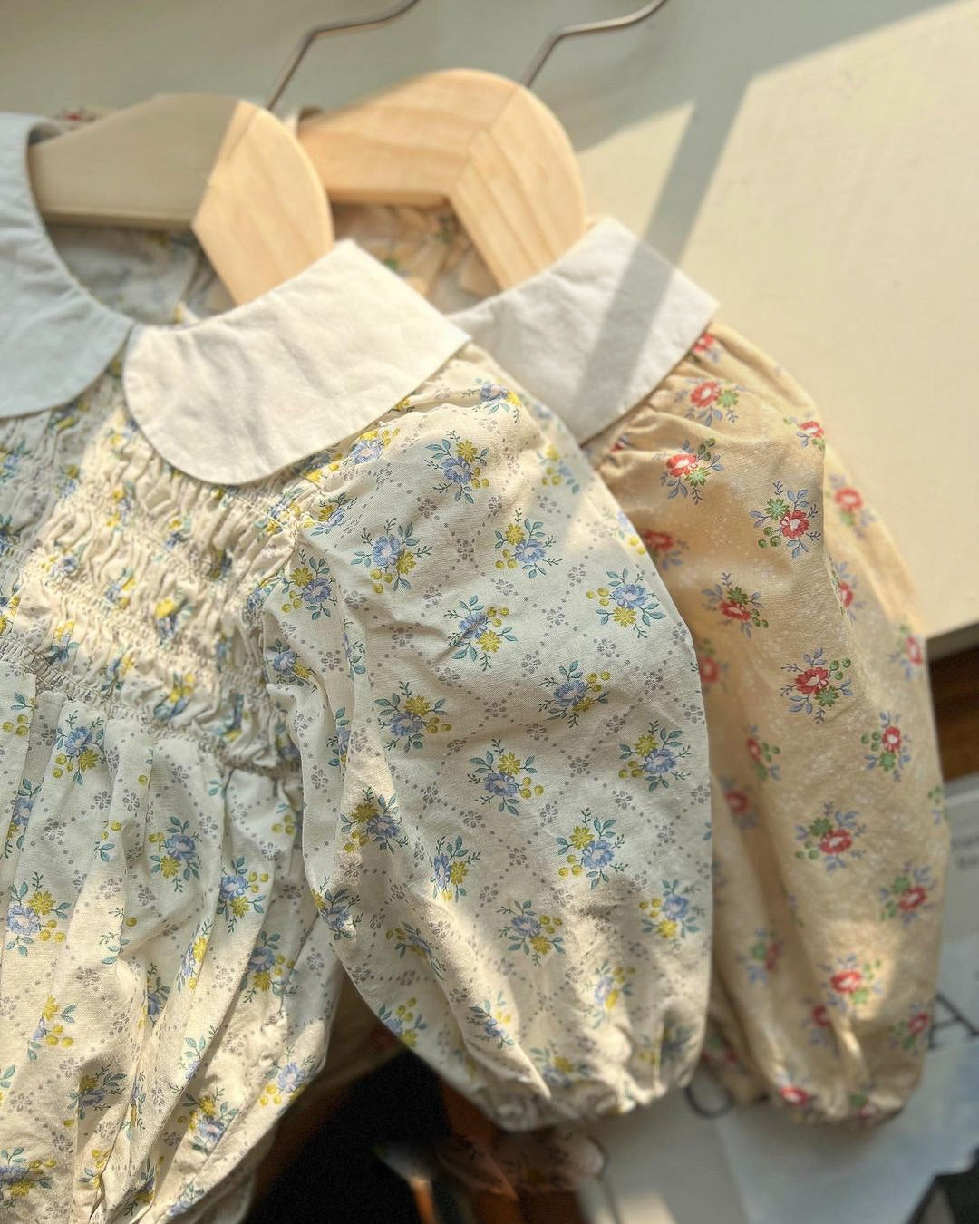 MyKids-USA® Autumn Arrival Baby Kids Girls Princess Long Sleeves Flowers Printed Bodysuit