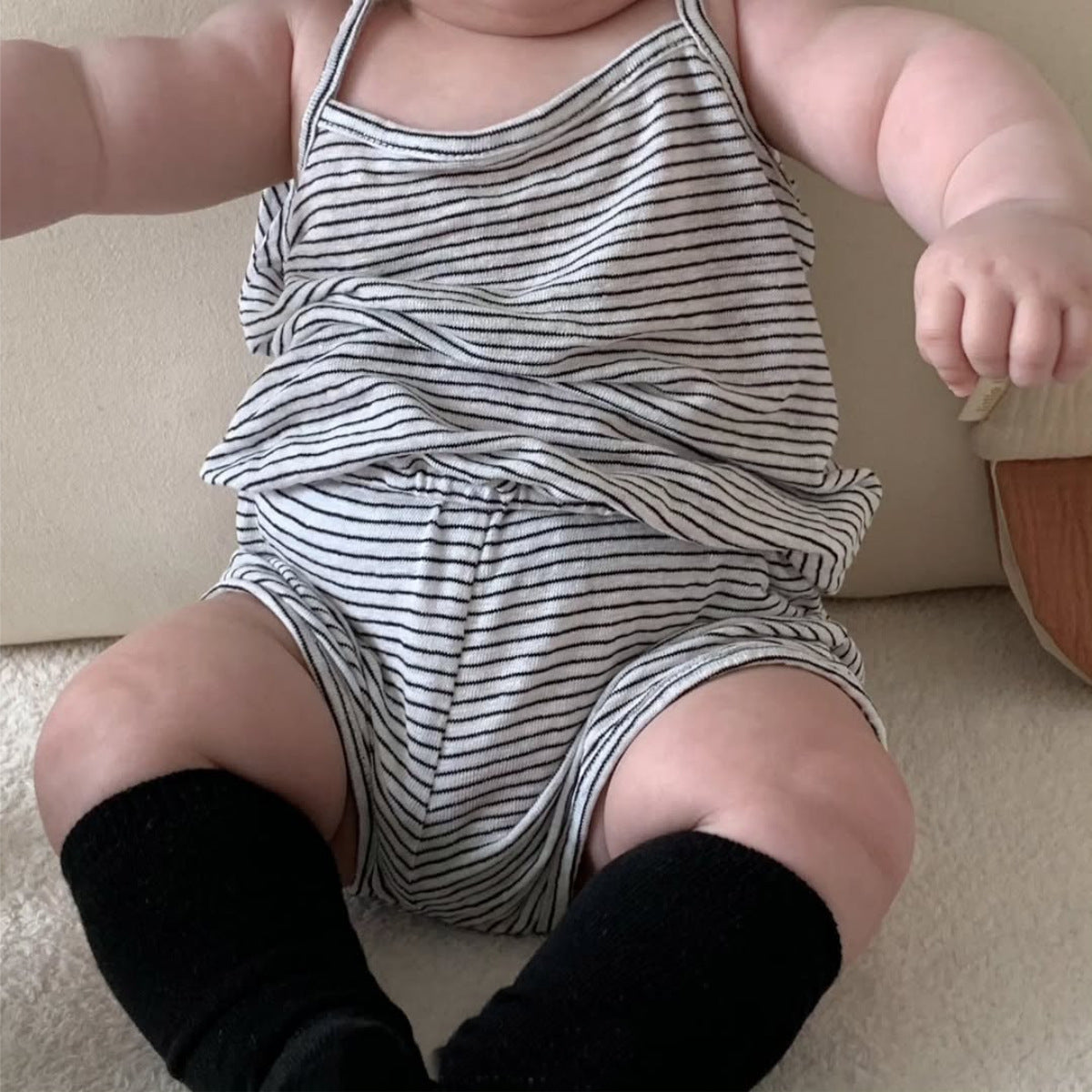 Summer Hot Selling Baby Unisex Sleeveless Striped Vest and Shorts Clothing Set, MyKids-USA®, Baby & Toddler Outfits, MyKids-USA -  -  -  -  -  -  - 