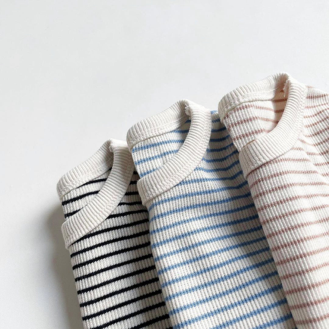 MyKids-USA® Arrival Summer Baby Kids Short Sleeves Striped T-shirt and Shorts Clothing Set