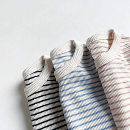 MyKids-USA® Arrival Summer Baby Kids Short Sleeves Striped T-shirt and Shorts Clothing Set