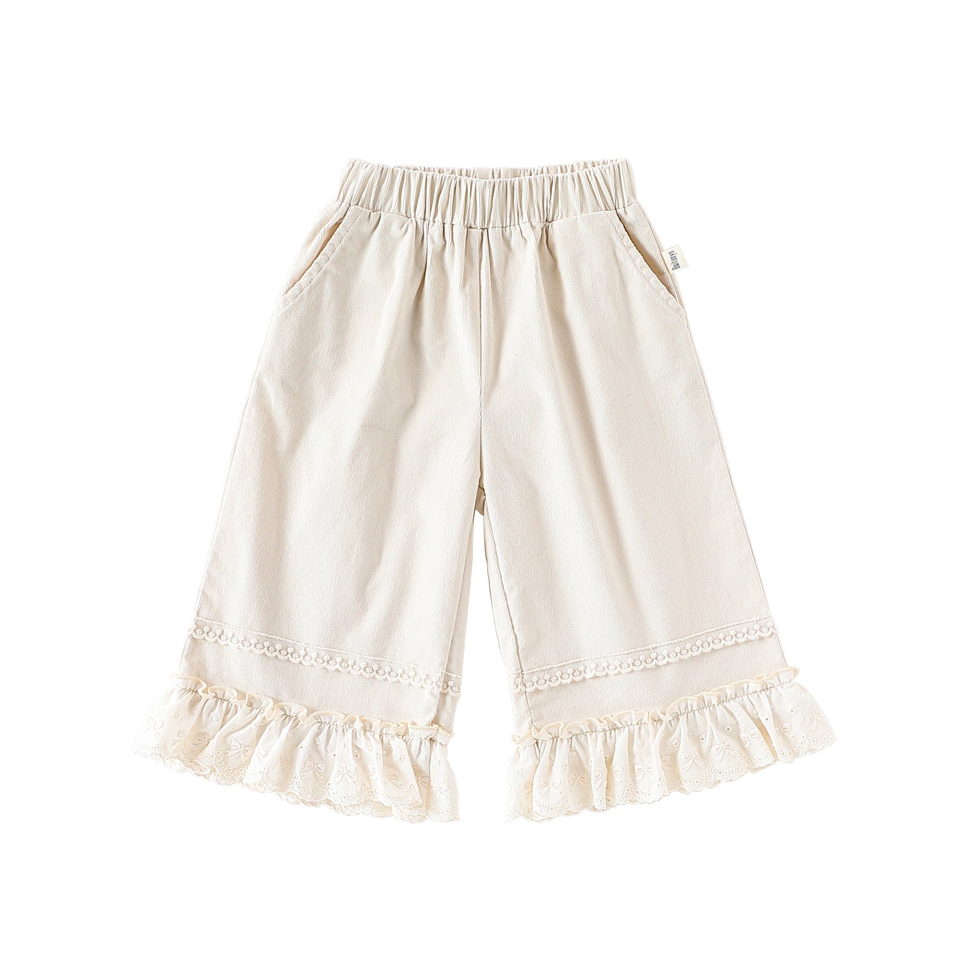 Spring and Autumn Baby Kids Solid Color Long Sleeves Cardigan and Flowers Pattern Pants, MyKids-USA®, Baby & Toddler Outfits, MyKids-USA - Size/Age - 80 (9-12M) - Color - Beige -  -  - TR2509262357-A