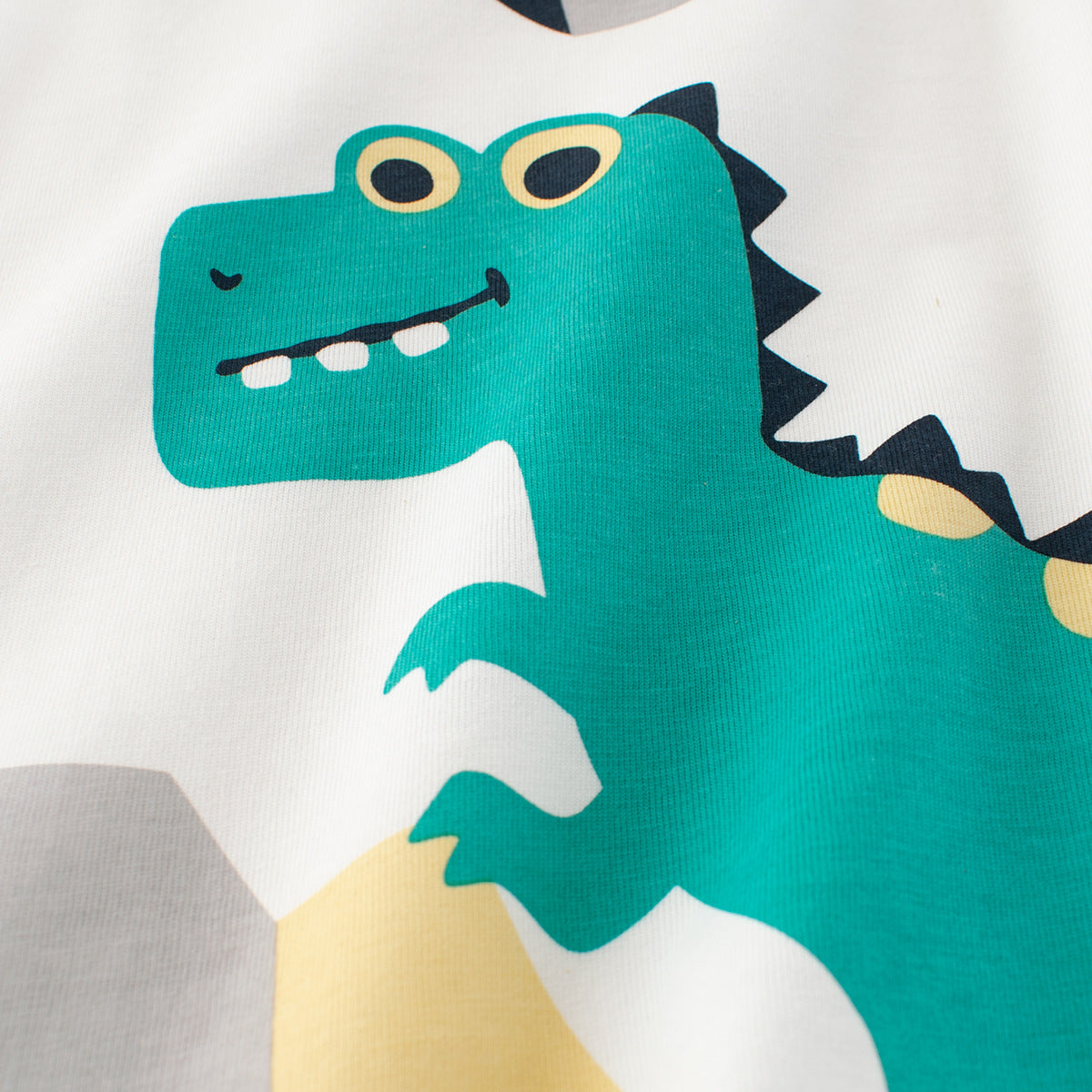 Summer Boys’ Animals Cartoon and Geometric Pattern T-shirt in European and American Style, MyKids-USA®, Baby & Toddler Tops, MyKids-USA -  -  -  -  -  -  - 