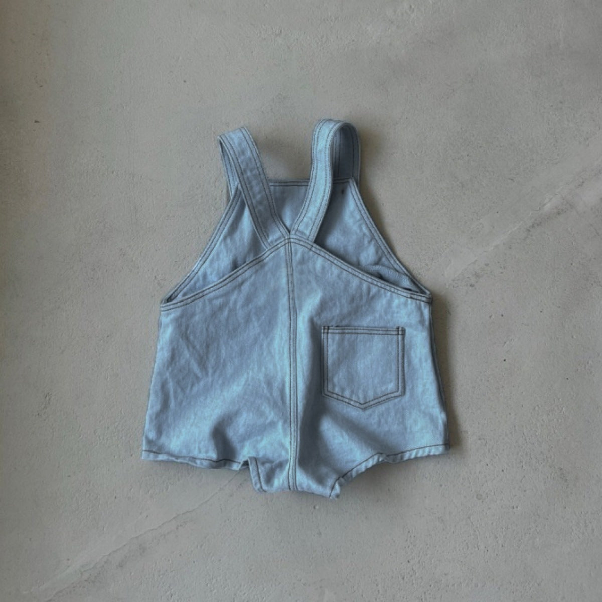 Summer and Spring Arrival Baby Unisex Solid Color Denim Sleeveless Bodysuit Overalls, MyKids-USA®, Bodysuits, MyKids-USA -  -  -  -  -  -  - .