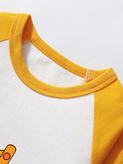 Boys’ Vehicles Cartoon Pattern Short Sleeves T-shirt in European and American Style for Summer, MyKids-USA®, Baby & Toddler Tops, MyKids-USA -  -  -  -  -  -  - 