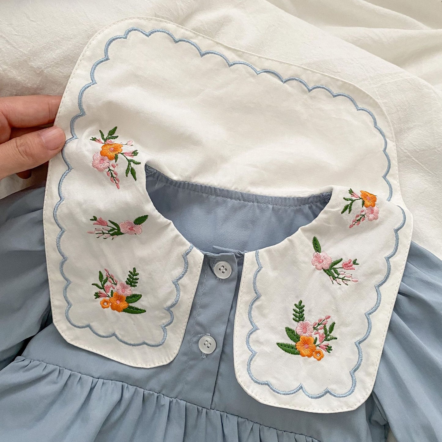 Arrival Baby Floral Plain Princess Onesie Dress For Girls, MyKids-USA®, Baby & Toddler Dresses, MyKids-USA -  -  -  -  -  -  - 