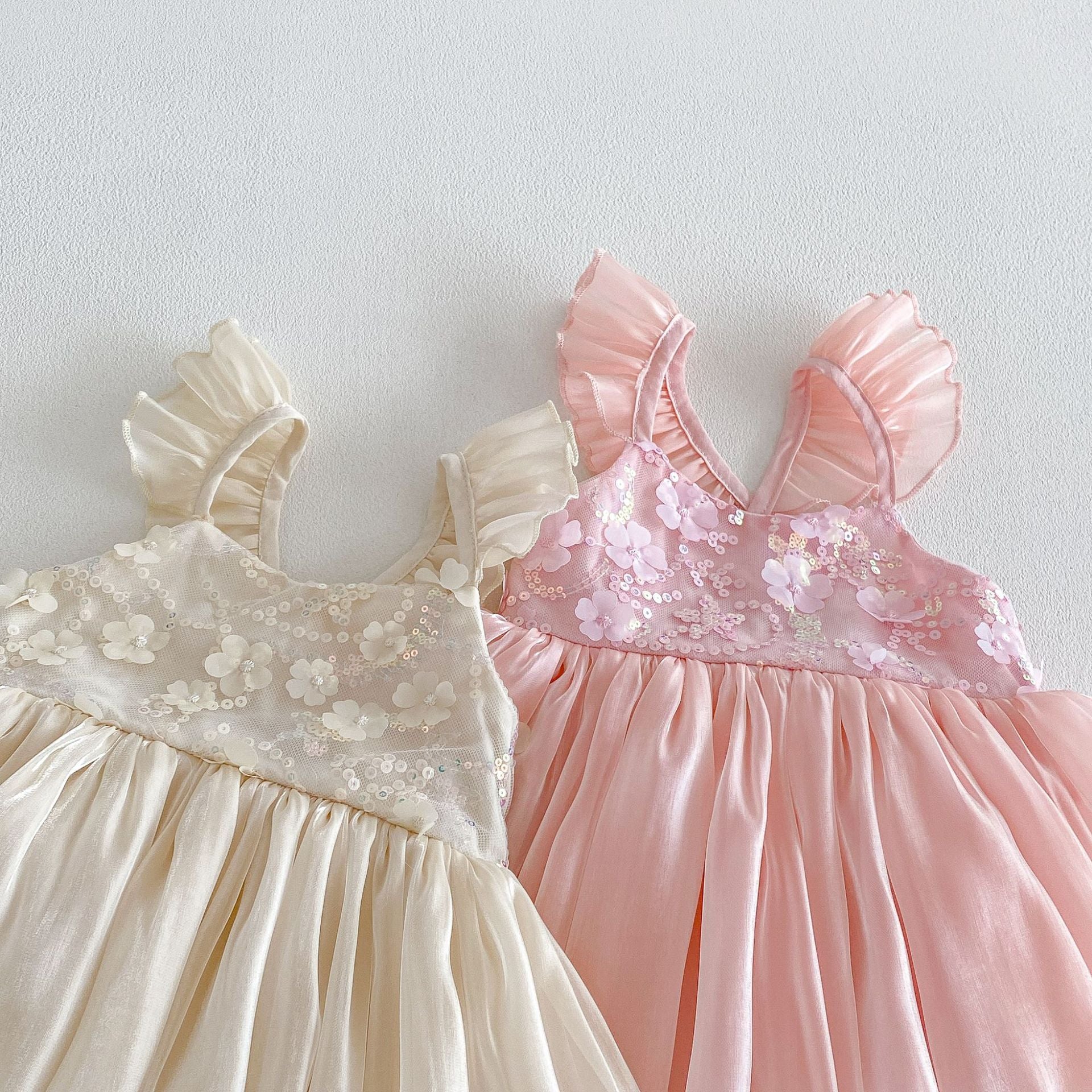Summer Arrival Baby Girls Sleeveless Flowers Pattern Bodysuit Dress, MyKids-USA®, Baby & Children's One-Pieces, MyKids-USA -  -  -  -  -  -  - .
