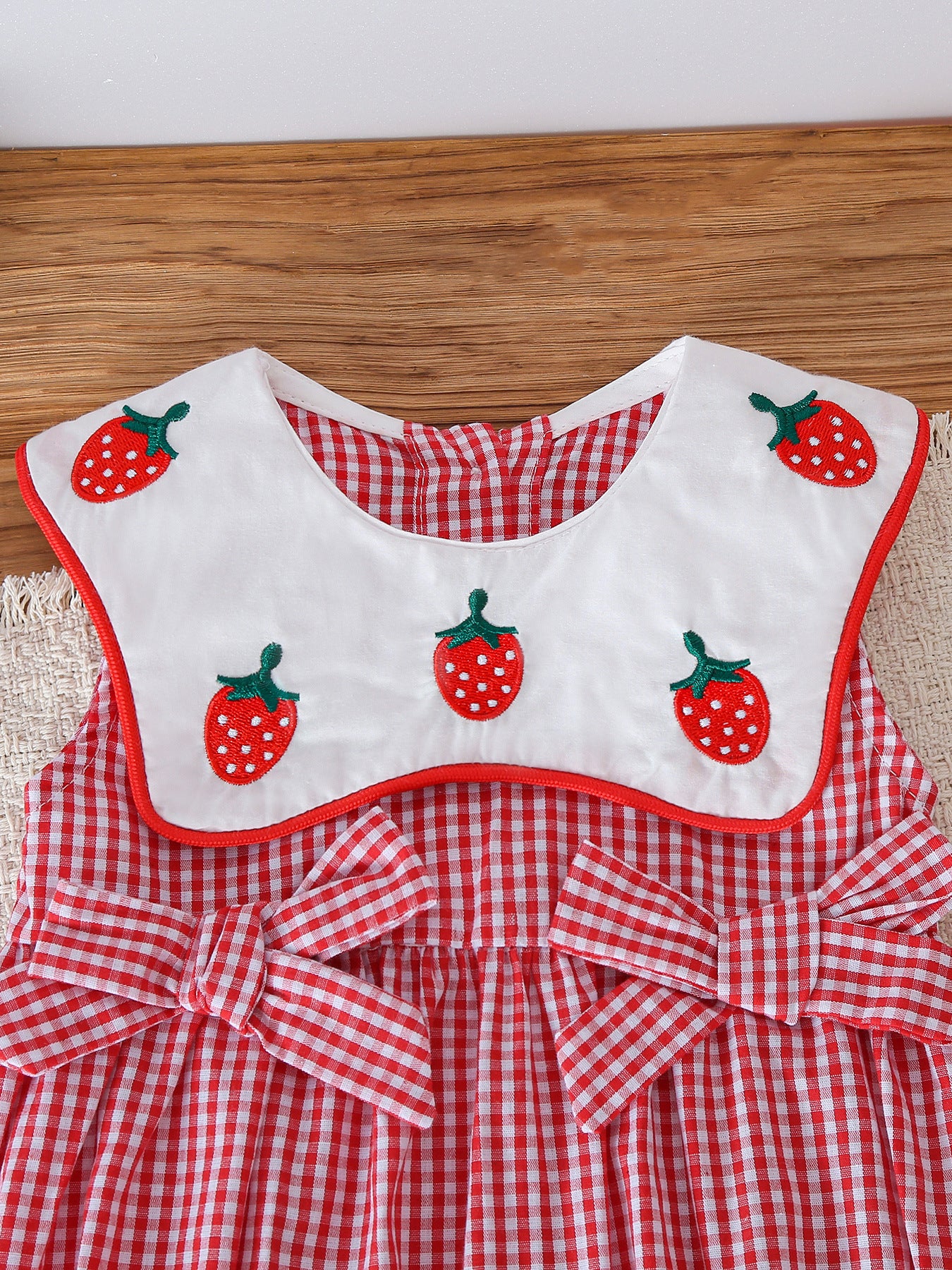 MyKids-USA® Summer Arrival Baby Girls Sleeveless Cute Plaid/Dots Pattern Bodysuit