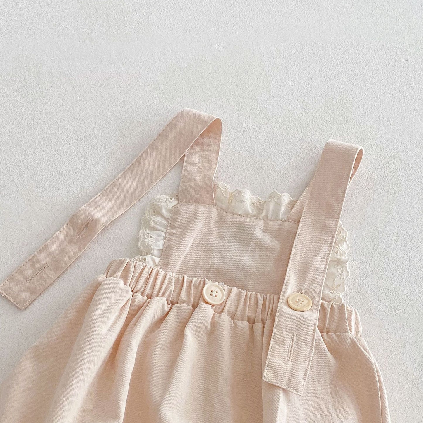 Summer Arrival Baby Girls Sleeveless Flowers Pattern Embroidered Bodysuit Overalls, MyKids-USA®, Baby & Children's One-Pieces, MyKids-USA -  -  -  -  -  -  - .