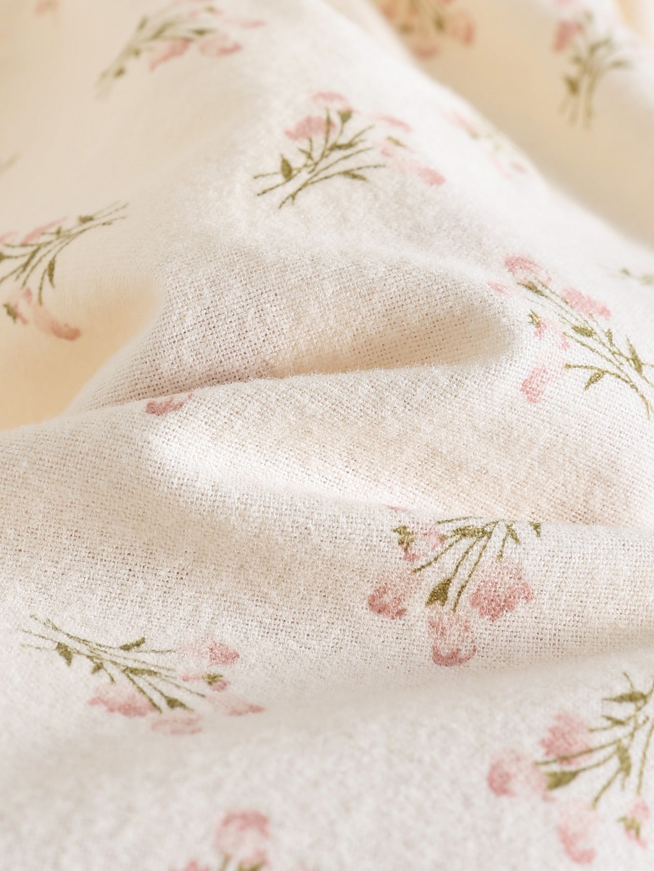 Autumn Arrival Baby Kids Girls Floral Pattern Long Sleeves Dress with Embroidered Collar, MyKids-USA®, Baby & Toddler Dresses, MyKids-USA -  -  -  -  -  -  - 