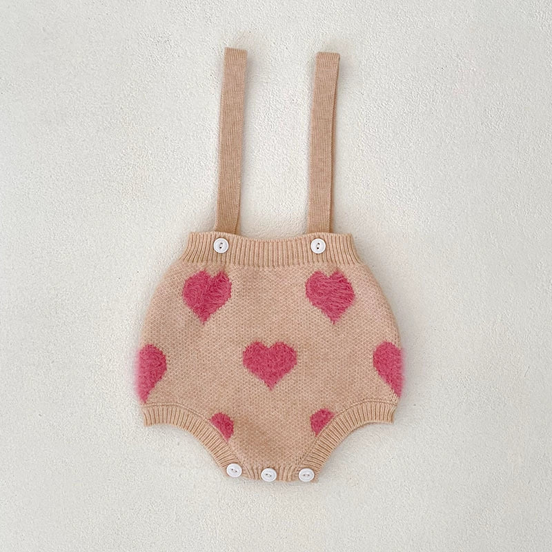 Spring and Autumn Baby Kids Girls Heart Pattern Knitting Pattern Cardigan Sweater and Bloomers Casual Clothing Set, MyKids-USA®, Baby & Toddler Outfits, MyKids-USA -  -  -  -  -  -  - 