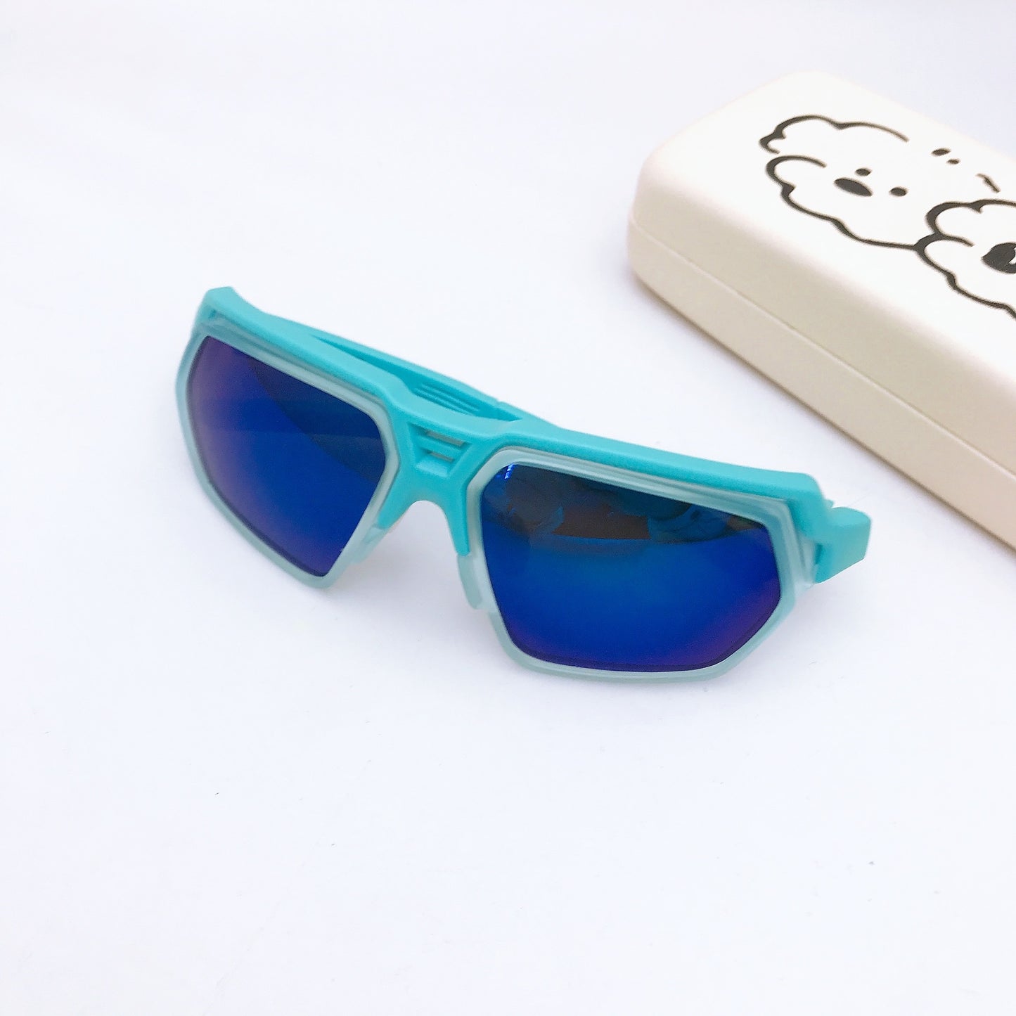 Fashionable Boys’ Sunglasses – UV Shielding & Trendy Design for Outdoor Fun, MyKids-USA®, Sunglasses, MyKids-USA - Size/Age - Average Size (0-12Y） - Color - Blue -  -  - TR2601281016-B.