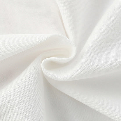 Summer Girls’ Cartoon and Flowers Pattern T-shirt in European and American Style, MyKids-USA®, Baby & Toddler Tops, MyKids-USA -  -  -  -  -  -  - 