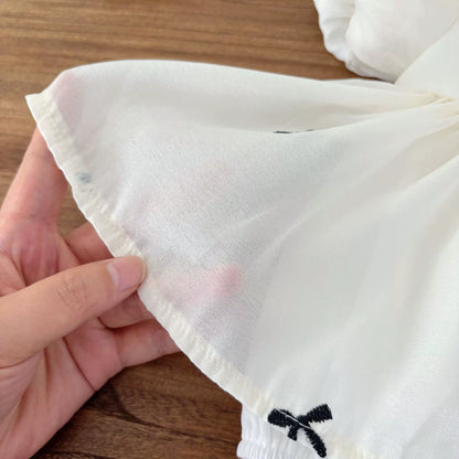 Summer Arrival Baby Girls Cute Butterfly-bows Pattern Short Sleeves Onesies, MyKids-USA®, Baby One-Pieces, MyKids-USA -  -  -  -  -  -  - 