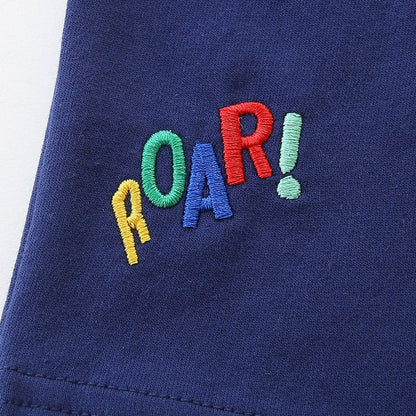 Summer Arrival Kids Boys Cotton Casual Style Cartoon Dinosaur and Letters Pattern Shorts, MyKids-USA®, Shorts, MyKids-USA -  -  -  -  -  -  - 