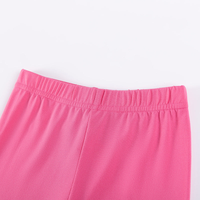 Spring and Autumn Girls Leopard and Letters Pattern Long Sleeves Top and Plain Pants Clothing Set, MyKids-USA®, Baby & Toddler Outfits, MyKids-USA -  -  -  -  -  -  - 