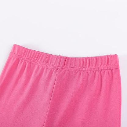 Spring and Autumn Girls Leopard and Letters Pattern Long Sleeves Top and Plain Pants Clothing Set, MyKids-USA®, Baby & Toddler Outfits, MyKids-USA -  -  -  -  -  -  - 