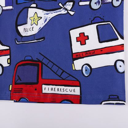 Emergency Rescue Kids Pajama Set – Long Sleeve Shirt and Pants, MyKids-USA®, Baby & Toddler Sleepwear, MyKids-USA -  -  -  -  -  -  - 