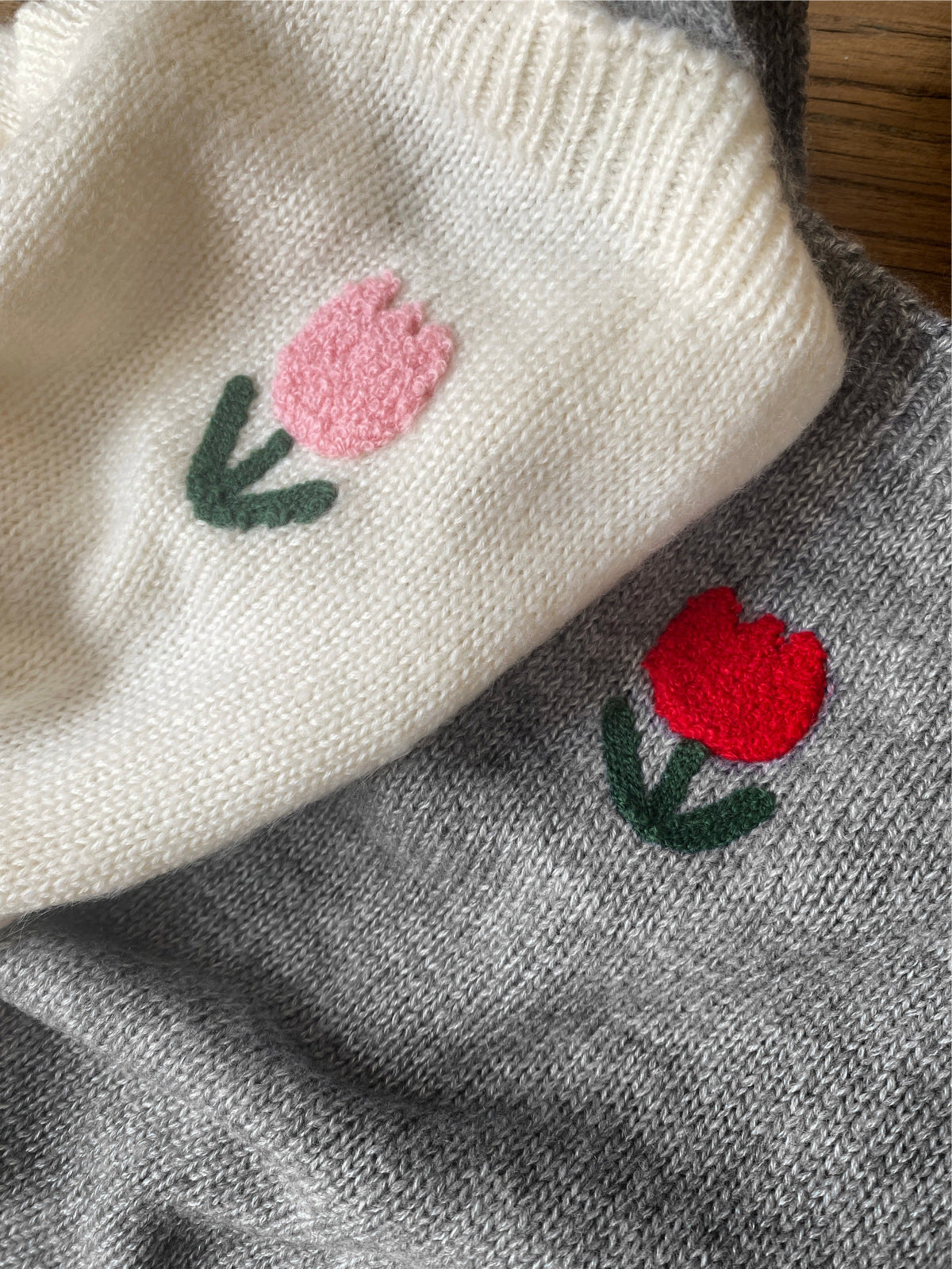 Autumn and Spring Arrival Baby Girls Knitted Sleeveless Flowers Pattern Bodysuit, MyKids-USA®, Bodysuits, MyKids-USA -  -  -  -  -  -  - .