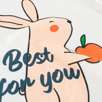 Autumn Baby Kids Girls Letters and Cartoon Print Long Sleeves Crew Neck Color Patchwork Top Shirt, MyKids-USA®, Baby & Toddler Tops, MyKids-USA -  -  -  -  -  -  - 