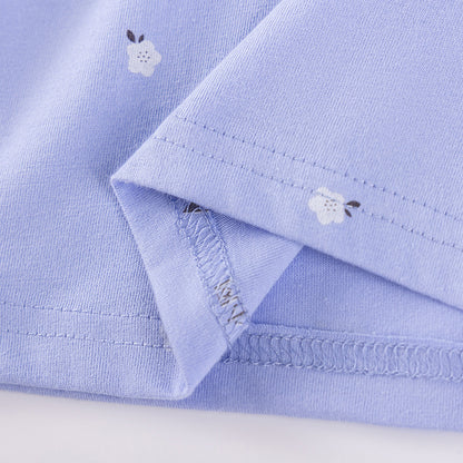 Autumn Arrival Cartoon Horse and Flowers Pattern Long Sleeves Crew Neck Dress for Stylish Girls, MyKids-USA®, Baby & Toddler Dresses, MyKids-USA -  -  -  -  -  -  - 