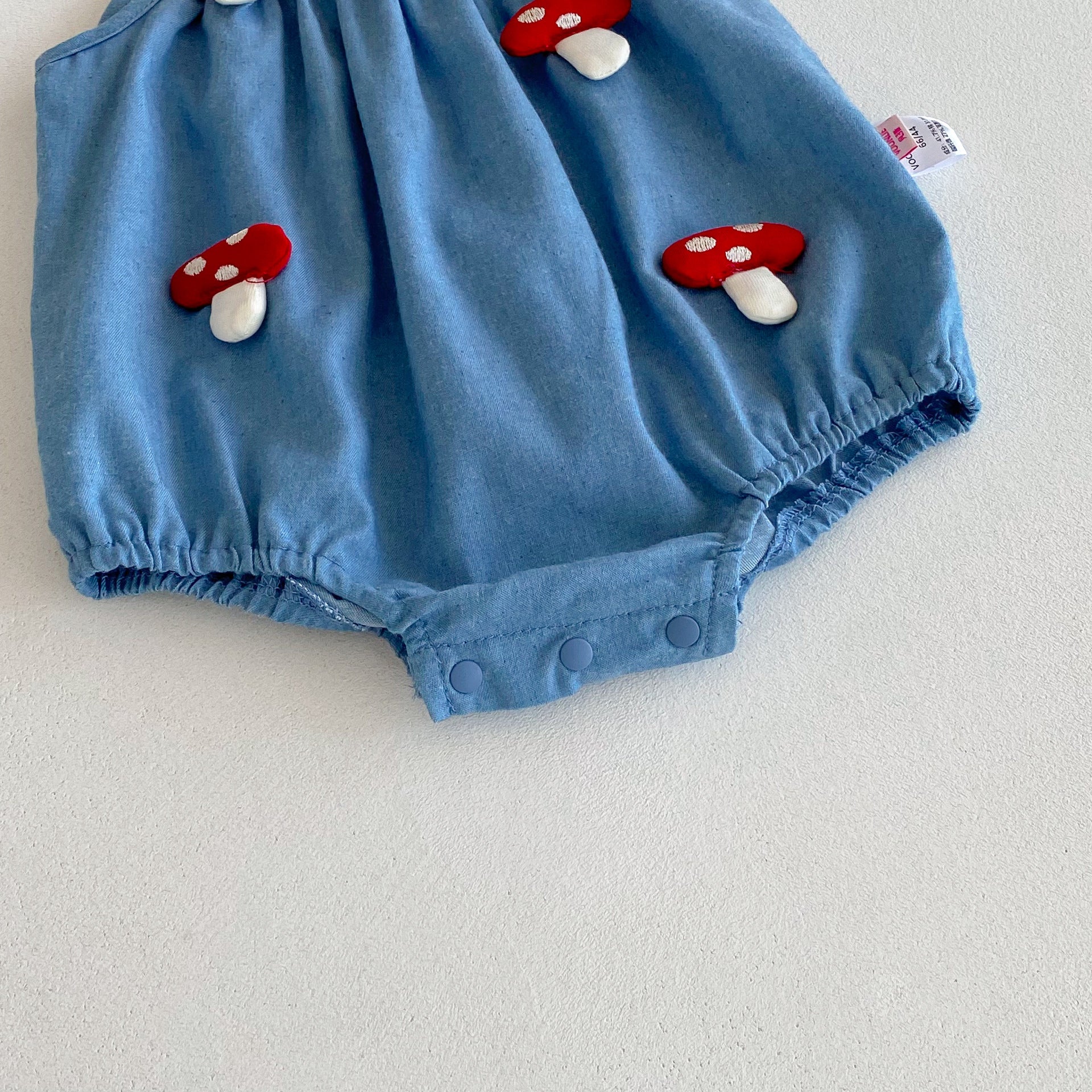Summer Arrival Baby Girls Sleeveless Mushrooms Pattern Bodysuit, MyKids-USA®, Baby & Children's One-Pieces, MyKids-USA -  -  -  -  -  -  - .