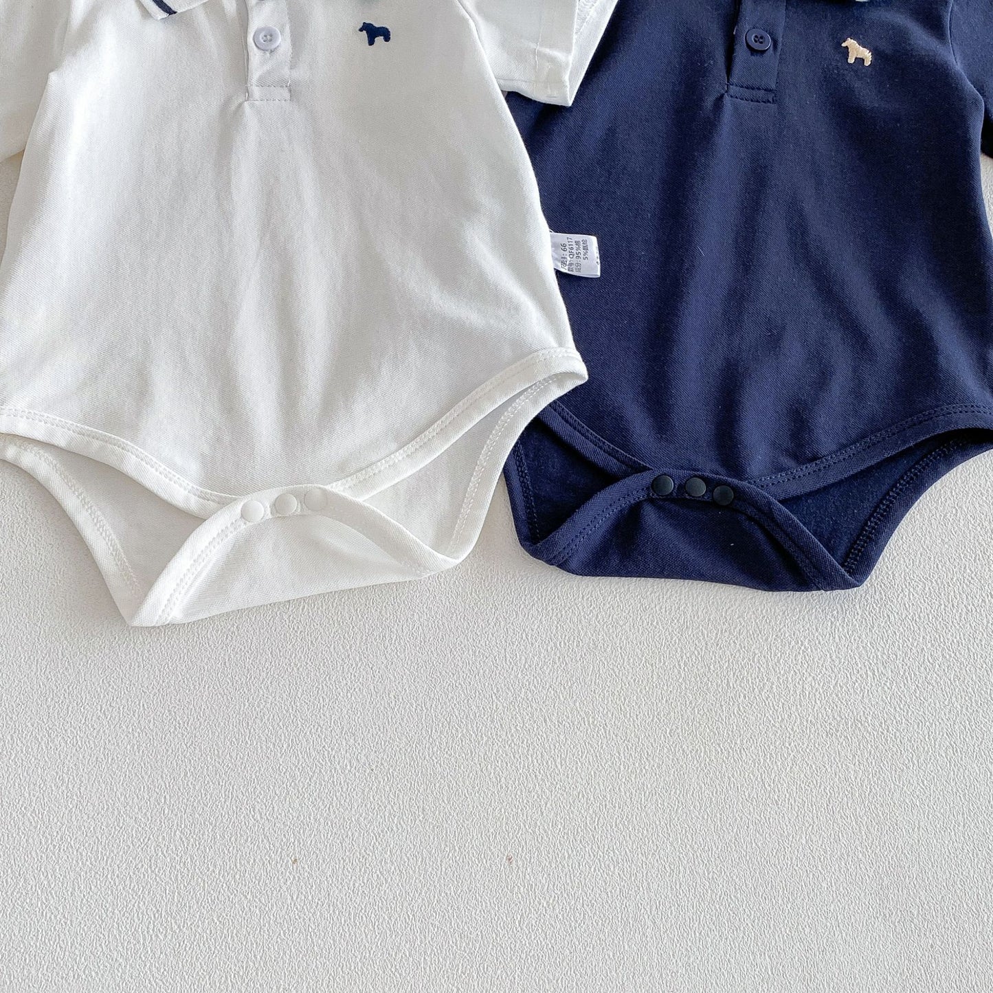 Summer Arrival Baby Boys Short Sleeves Polo Design Bodysuits, MyKids-USA®, Baby & Children's One-Pieces, MyKids-USA -  -  -  -  -  -  - .
