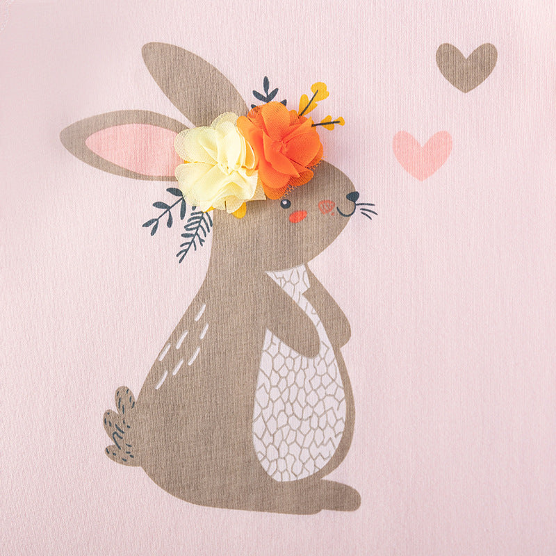 Summer Hot Selling Baby Kids Girls Short Sleeves Cartoon Pattern T-shirt and Pants Clothing Set, MyKids-USA®, Baby & Toddler Outfits, MyKids-USA -  -  -  -  -  -  - .