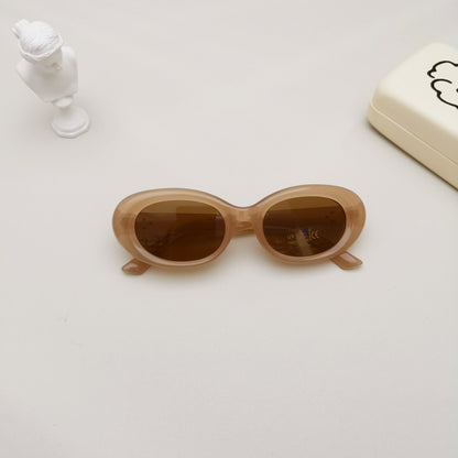 Kids’ Beach Sunglasses – Versatile Oval Frames for Boys and Girls, MyKids-USA®, Sunglasses, MyKids-USA - Size/Age - Average Size (0-12Y） - Color - Khaki -  -  - TR2601281038-D.