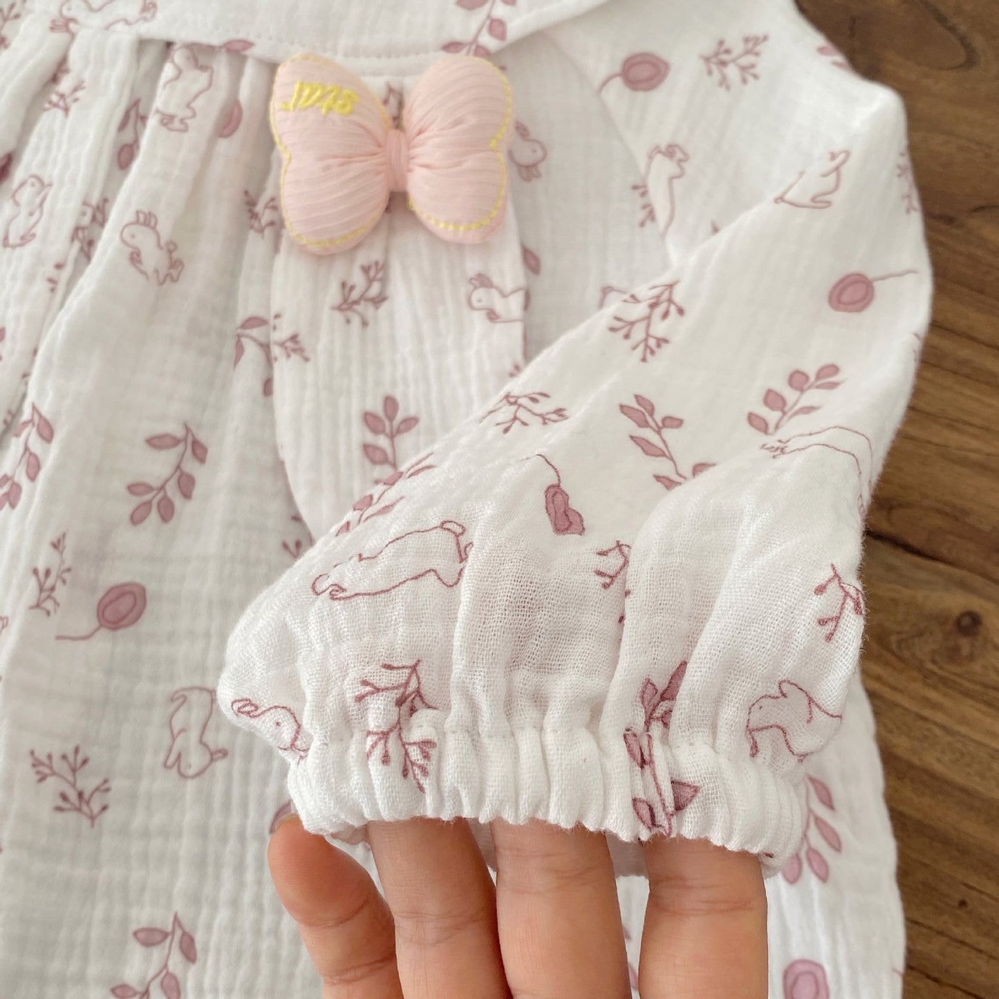 Arrival Spring Baby Kids Girls Flowers and Rabbits Pattern Single Breasted Shirt, MyKids-USA®, Shirts, MyKids-USA -  -  -  -  -  -  - .
