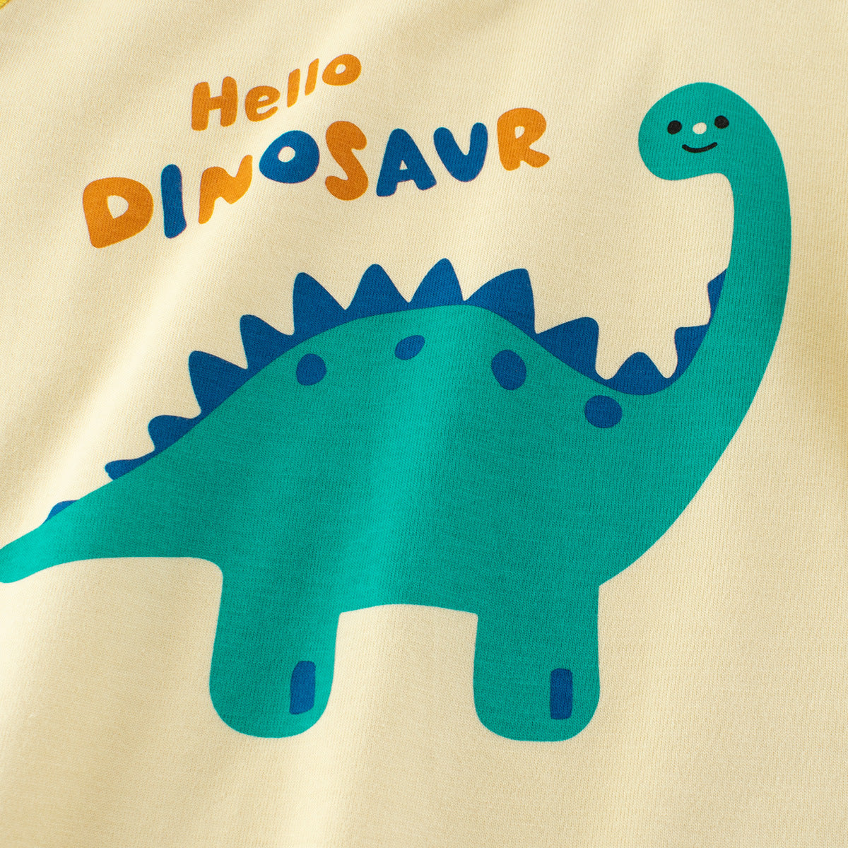 Autumn Baby Kids Unisex Letters and Dinosaur Print Color Patchwork Long Sleeves Crew Neck Base Top Shirt, MyKids-USA®, Baby & Toddler Tops, MyKids-USA -  -  -  -  -  -  - 