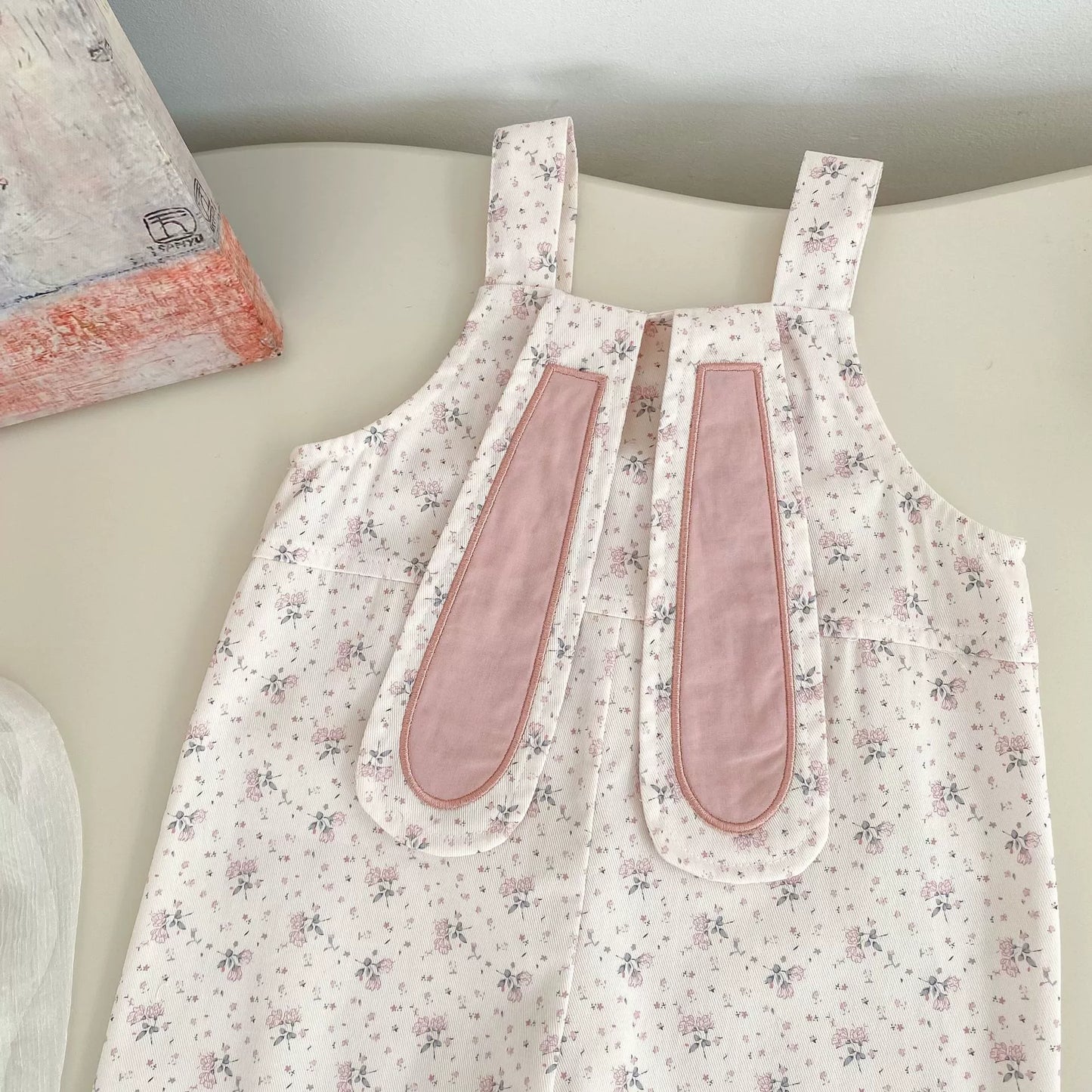 Spring and Autumn Kids Girls Jacquard Pattern Long Sleeves Pink Top and Floral Overalls Clothing Set, MyKids-USA®, Baby One-Pieces, MyKids-USA -  -  -  -  -  -  - 