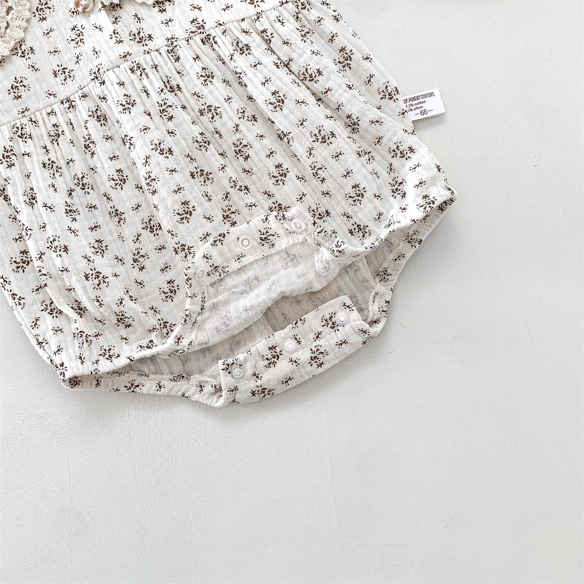 Autumn Arrival Baby Girls Long Sleeves Floral Pattern Onesies, MyKids-USA®, Baby One-Pieces, MyKids-USA -  -  -  -  -  -  - 