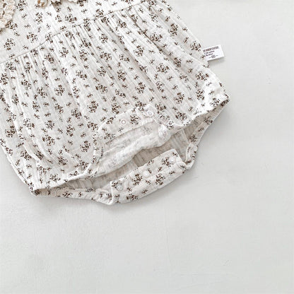 Autumn Arrival Baby Girls Long Sleeves Floral Pattern Onesies, MyKids-USA®, Baby One-Pieces, MyKids-USA -  -  -  -  -  -  - 