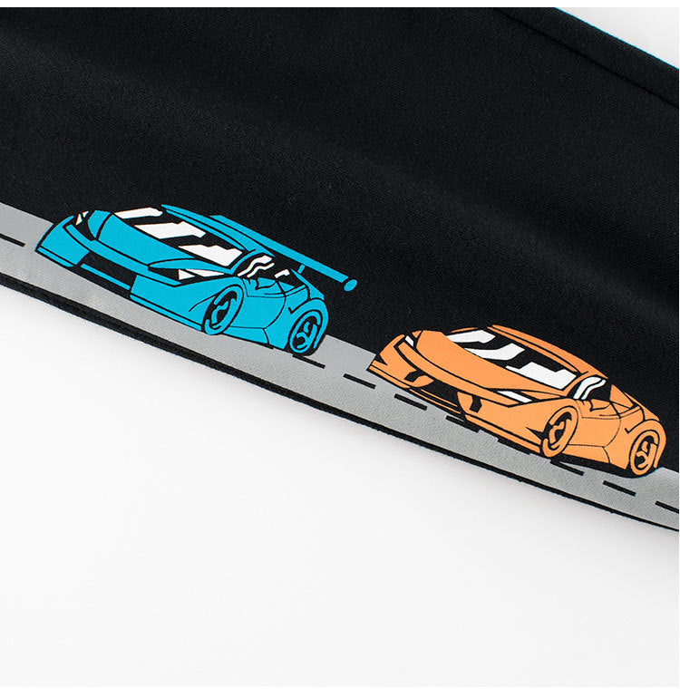 Baby Boys Kids Car Racing Cartoon Sports Trousers With Pockets, MyKids-USA®, Baby & Toddler Bottoms, MyKids-USA -  -  -  -  -  -  - 