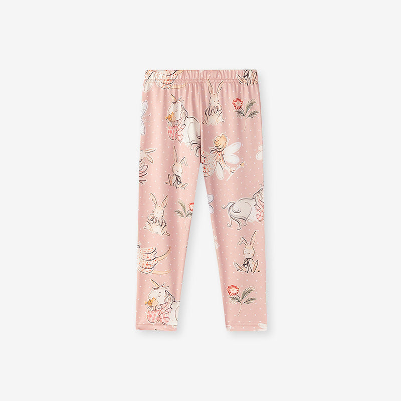 Spring and Autumn Girls Cartoon Pattern Long Sleeves Top and Dots Pattern Pants Clothing Set, MyKids-USA®, Baby & Toddler Outfits, MyKids-USA -  -  -  -  -  -  - 