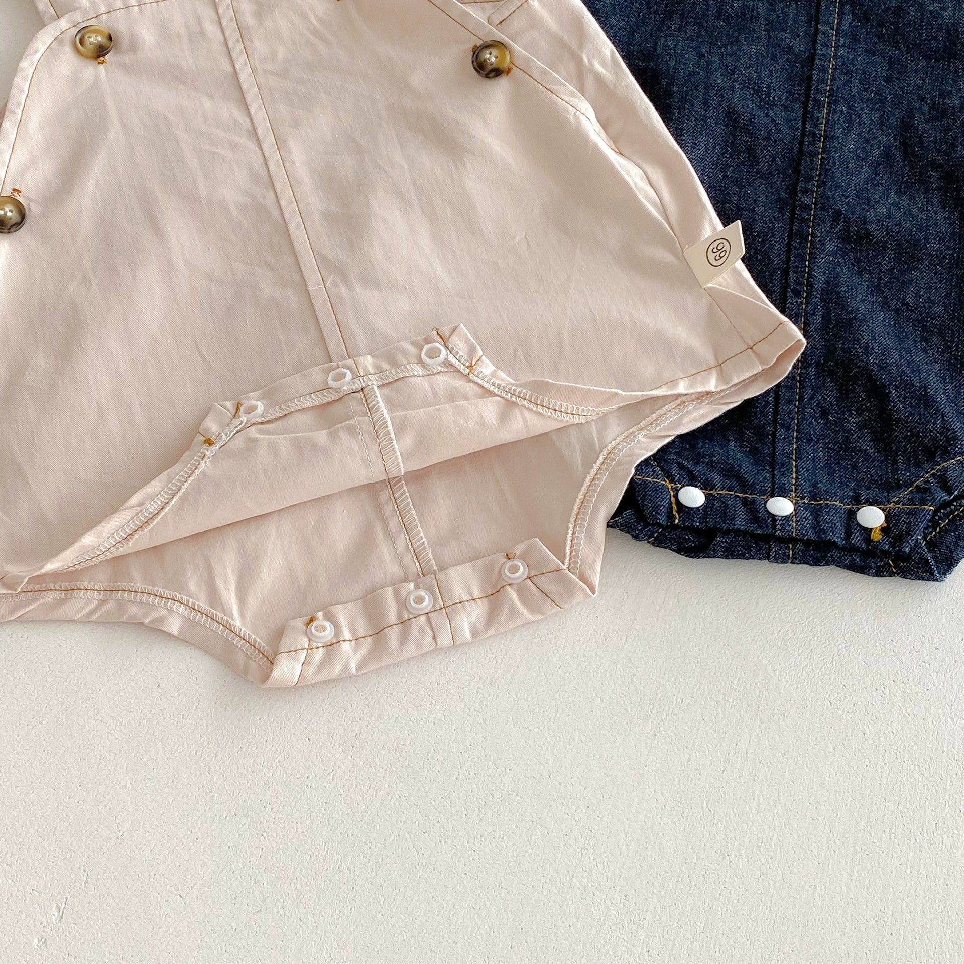 Summer Arrival Baby Unisex Solid Color Sleeveless Onesies Overalls, MyKids-USA®, Baby One-Pieces, MyKids-USA -  -  -  -  -  -  - 