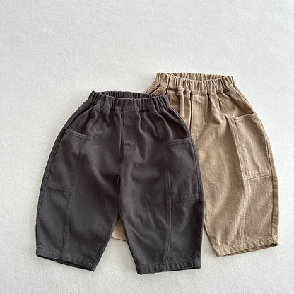 Autumn Arrival Casual Unisex Solid Color American Style Pants, MyKids-USA®, Trousers, MyKids-USA -  -  -  -  -  -  - 