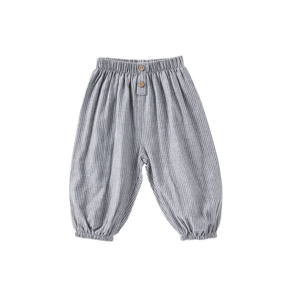 Arrival Baby Kids Boys and Girls Casual Pattern Pants, MyKids-USA®, Trousers, MyKids-USA - Size/Age - 73 (6-9M) - Color - Grey -  -  - TR2605072357-E.