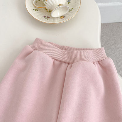 Winter Baby Kids Girls Long Sleeves Cute Sheep Pattern Pullover and Pants Fleece-Lined Warm Clothing Set, MyKids-USA®, Baby & Toddler Outfits, MyKids-USA -  -  -  -  -  -  - 