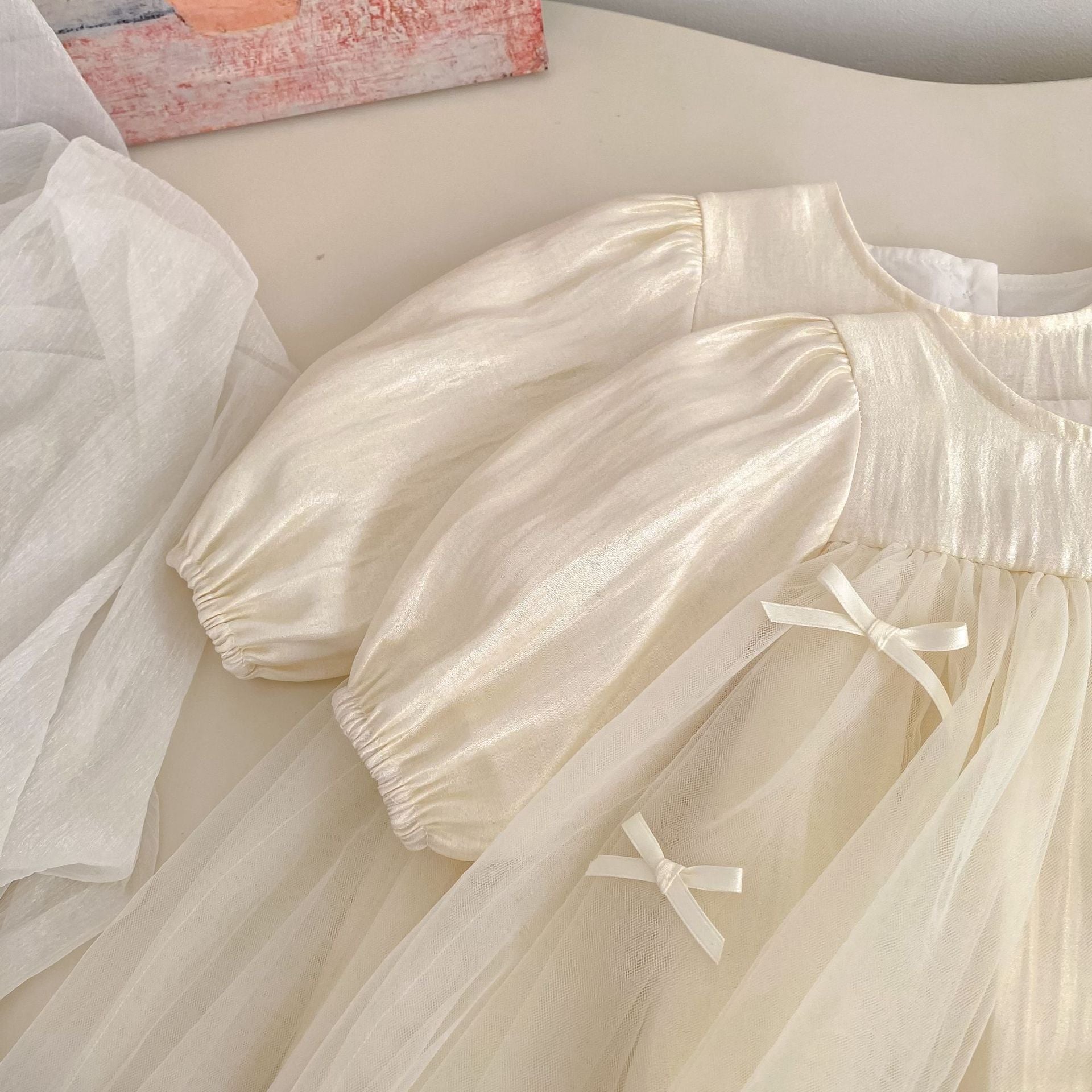 Arrival Spring and Autumn Baby Kids Girls Tulle Patchwork Onesies and Dress – Princess Sister Matching Set, MyKids-USA®, Baby & Toddler Outfits, MyKids-USA -  -  -  -  -  -  - .