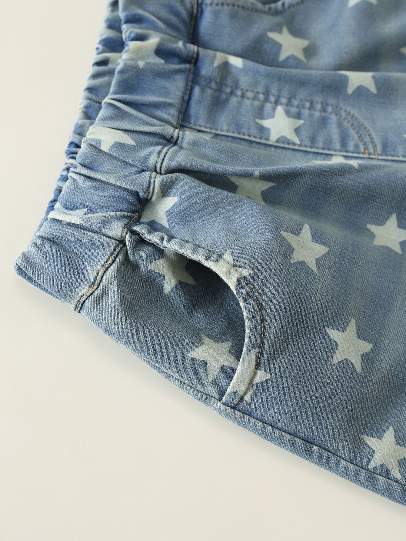 MyKids-USA® Arrival Autumn Girls Stars Pattern Jeans
