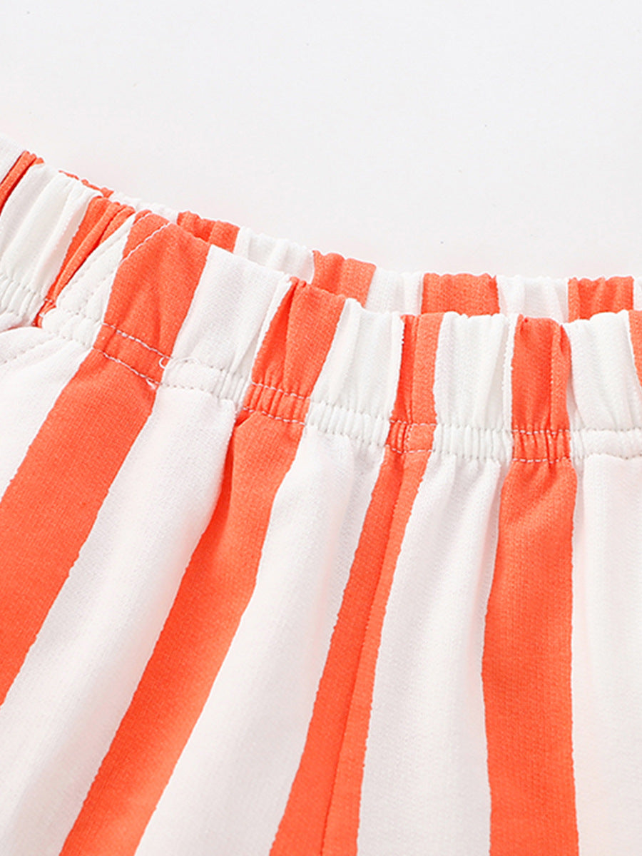 Summer Hot Selling Baby Kids Boys Short Sleeves Cartoon Animals Pattern T-shirt and Striped Shorts Clothing Set, MyKids-USA®, Baby & Children's Outfits, MyKids-USA -  -  -  -  -  -  - .